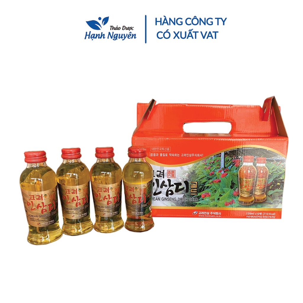 Nước Hồng Sâm Có Củ Nguyên Chất Hàn Quốc  - Thảo Dược Hạnh Nguyên