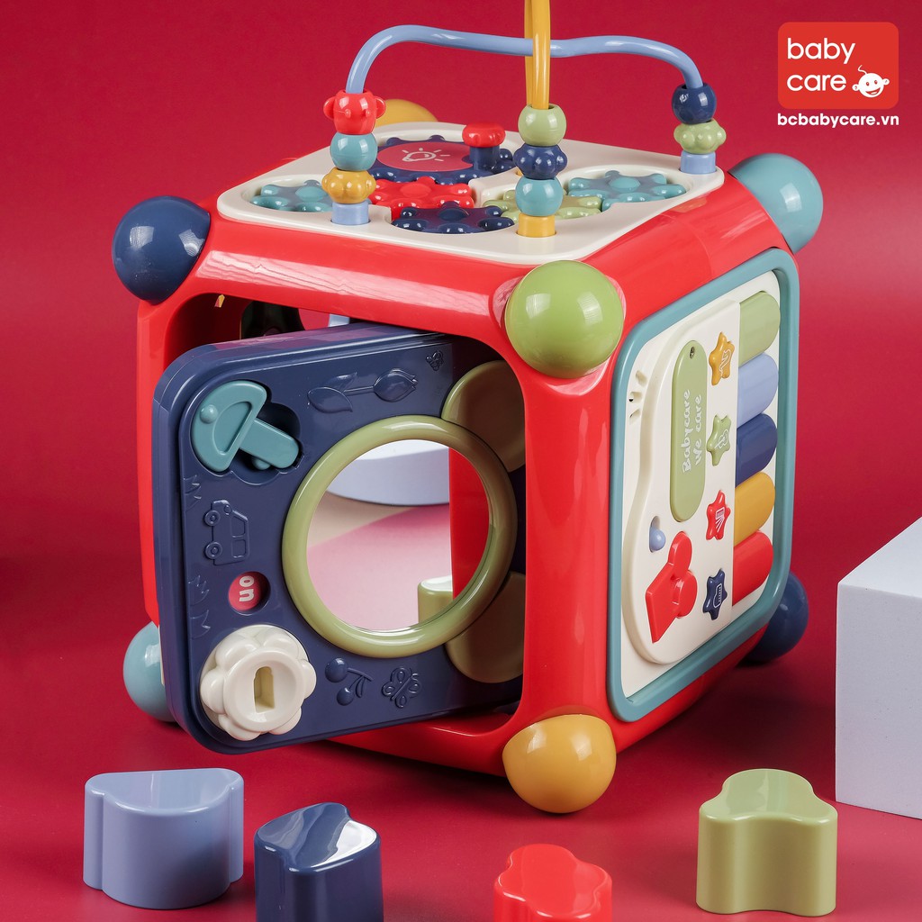 Hộp đồ chơi đa tương tác BC BABYCARE phát triển tư duy cho trẻ - BC7390