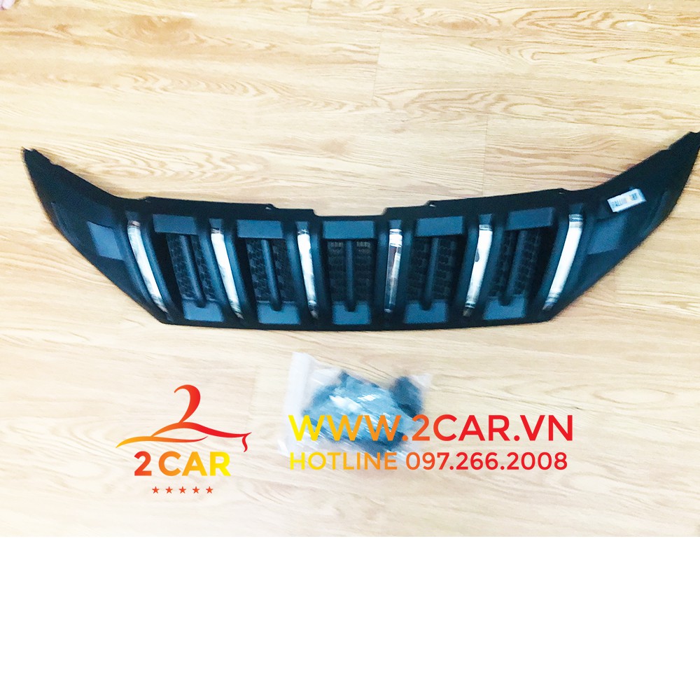 Mặt calang, ca lăng độ xe Mitsubishi Xpander 2018- 2021 mẫu sọc đen