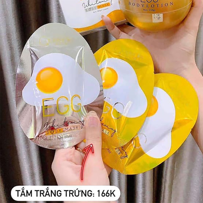 [Chính hãng] Combo Kem body Trứng Queenie Skin và Tắm trắng trứng Queenie - Mỹ phẩm Queenie Skin