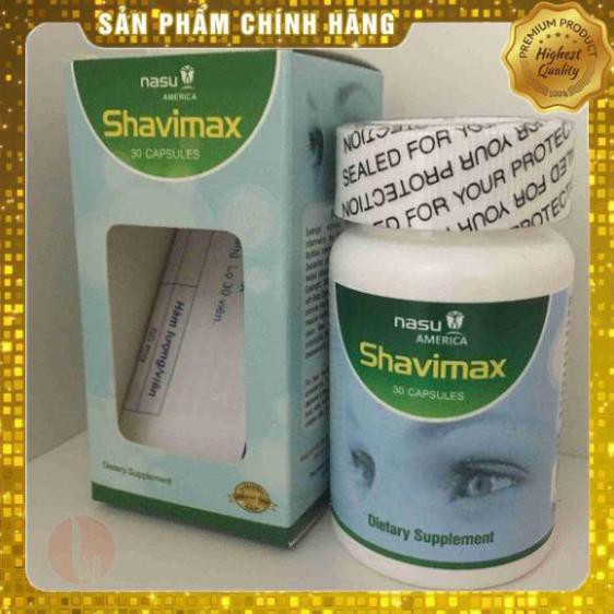 [ HÀNG NHẬP KHẨU] Shavimax - Viên uống bổ mắt của Mỹ lọ 30 viên