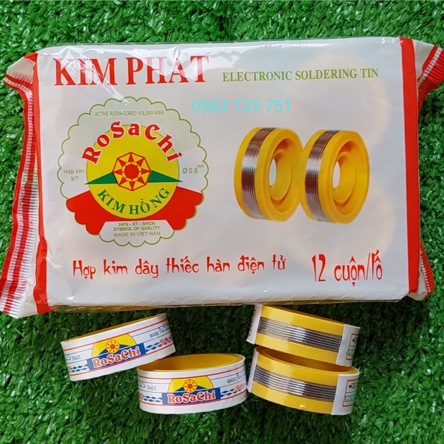 Chì hàn điện tử loại nhỏ dùng để hàn bo mạch điện tử, mối nối đồ điện gia dụng
