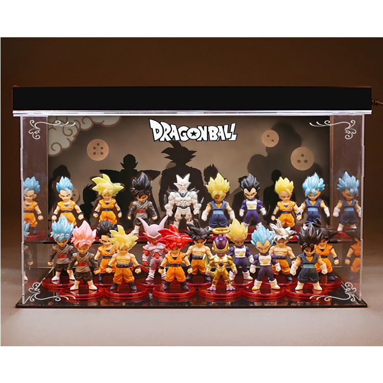 Lẻ Mô hình nhân vật 7 viên ngọc rồng Dragon Ball Son Goku chibi dễ thuong 6-7cm