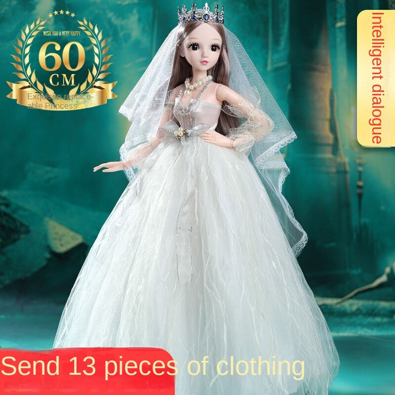 Búp Bê Công Chúa Barbie 60cm Xinh Xắn Cho Bé Gái