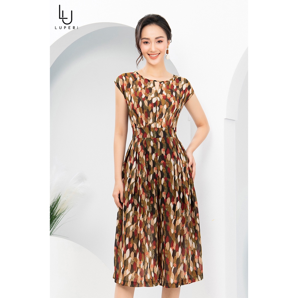 Bộ Nữ Jumpsuits Thiết Kế Luperi LFJ768 Chất Liệu Voan Cao Cấp mềm mại, không nhăn, thoáng mát