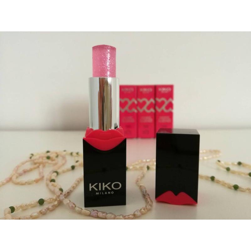 Son kem lì kiko - combo 2 Son Môi Kiko Magnetic Attraction Perfect Lip Kit: Son lì + Son dưỡng không màu