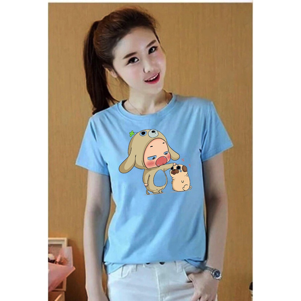 Áo thun nữ in hình Quỳnh Aka siêu cá tính ATNK1216 - Thương hiệu YANO | BigBuy360 - bigbuy360.vn