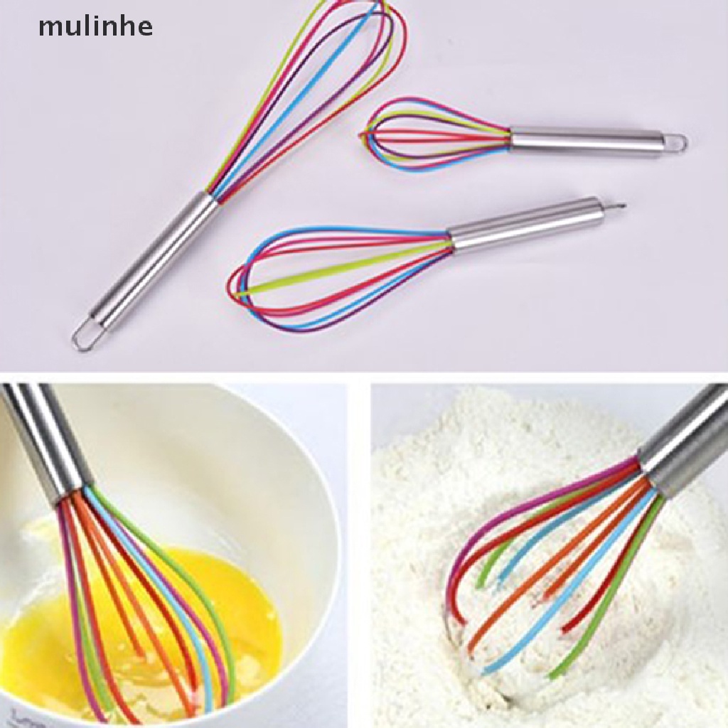 1 Dụng Cụ Đánh Trứng Bằng Silicon Tiện Dụng