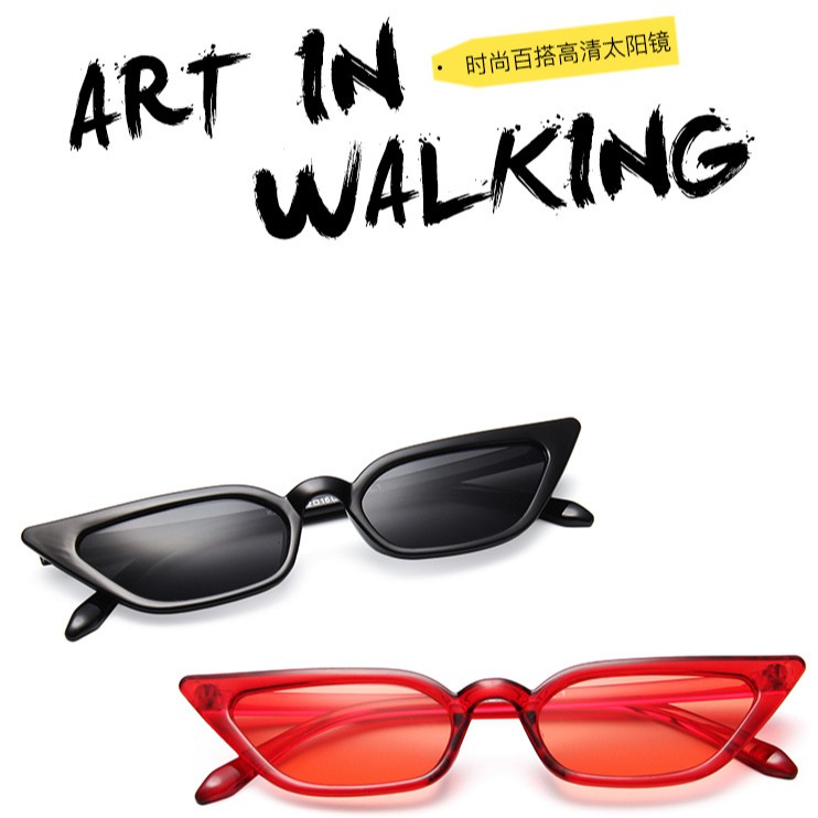 Kính Mát Mắt Mèo Thời Trang Hàn Quốc 2021 Cho Nữ