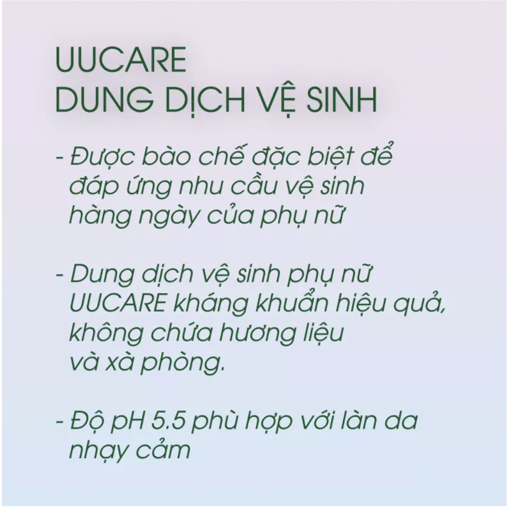 Dung dịch vệ sinh kháng khuẩn UUcare Singapore 15ml