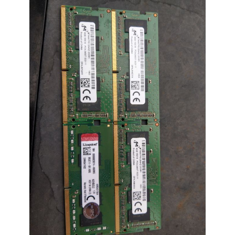 Ram máy tính 4Gb DDR4 bóc máy