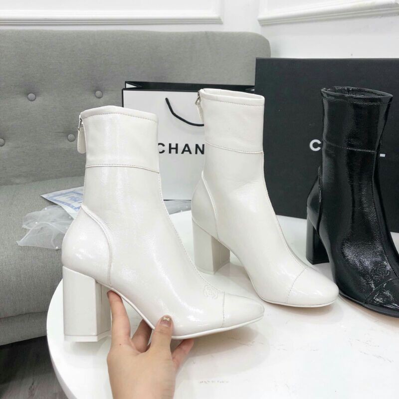 Siêu phẩm boot chảnel hot hit đen trắngg | BigBuy360 - bigbuy360.vn