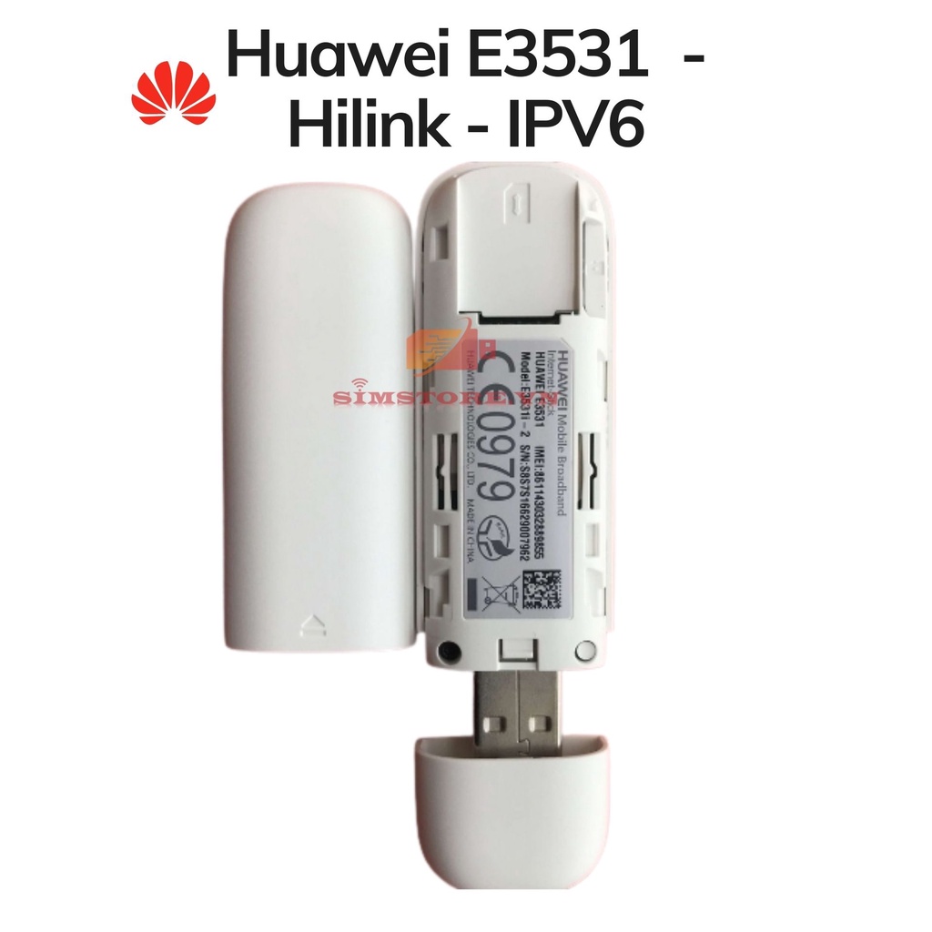 Usb Dcom 3G Huawei E3531 Hilink ipv4/ipv6 , sử dụng đổi ip nuôi nick | BigBuy360 - bigbuy360.vn