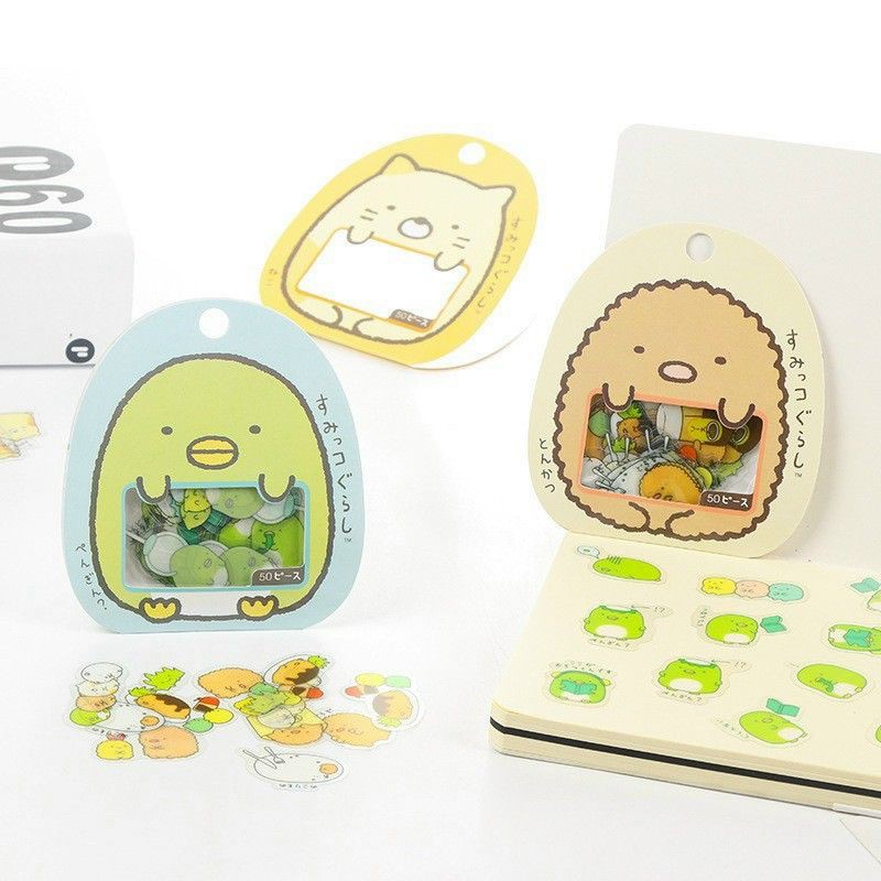 Sticker hình dán 50 miếng hình Molang dễ thương