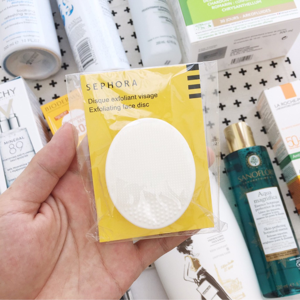 Miếng Rửa Mặt Sephora Exfoliating Face Disc