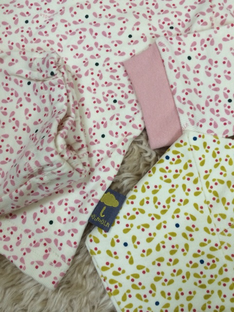 Combo 2 bộ Moinmoln size 80