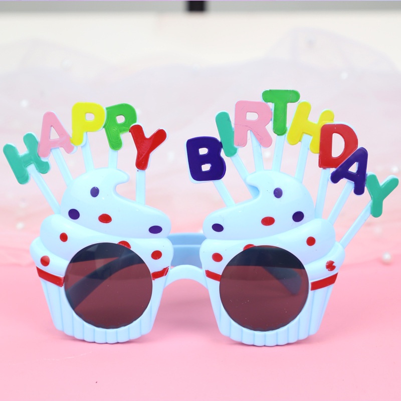 Kính mắt Happy Birthday dùng cho tiệc sinh nhật, phụ kiện sinh nhật, party Fubao Store