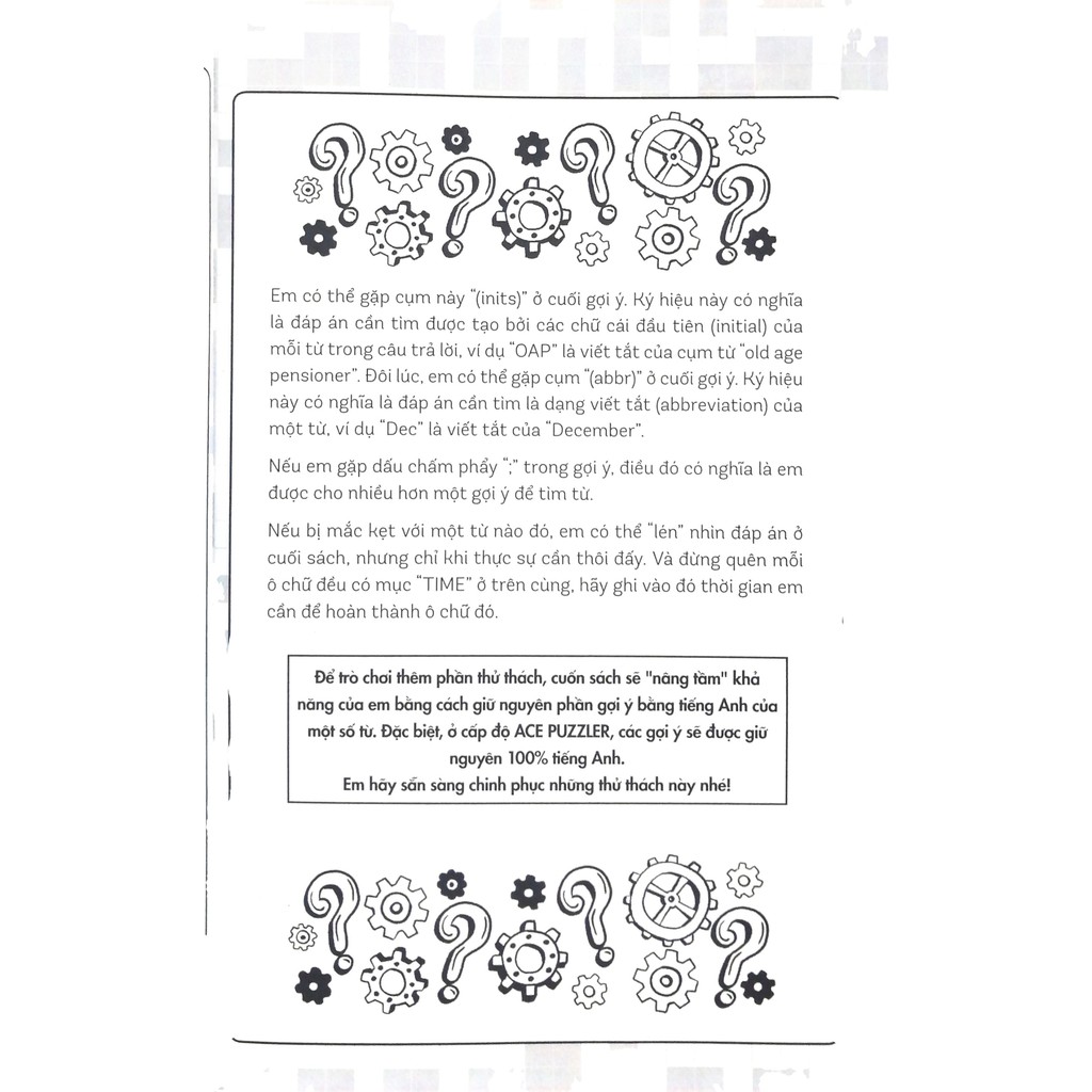 Sách - For Clever Kids - Crossword Challenges: Nhanh Mắt Bắt Từ - 130+ Trò Chơi Ô Chữ