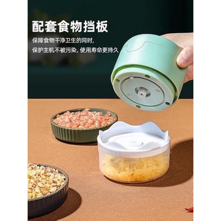 MÁY XAY TỎI ỚT CẦM TAY SẠC USB MELING TIỆN LỢI