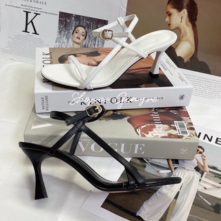 Sandal dây mảnh hh gót nhọn 6p ( đế xịn )