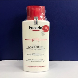 Sữa tắm Eucerin Sensitive Skin pH5 Wash Lotion 200ml