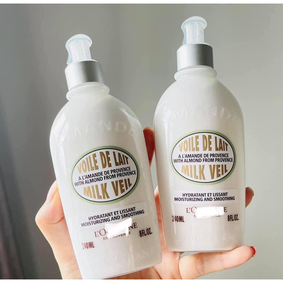 Sữa dưỡng thể Loccitane Almond Milk Veil | BigBuy360 - bigbuy360.vn