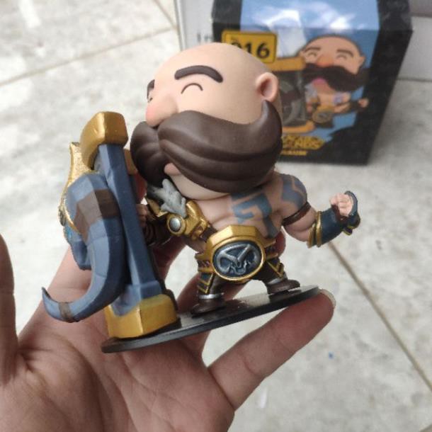 [GIÁ HỦY DIỆT] mô hình Braum mặc định LOL liên minh huyền thoại League of Legends mô hình chibi lol lmht diy