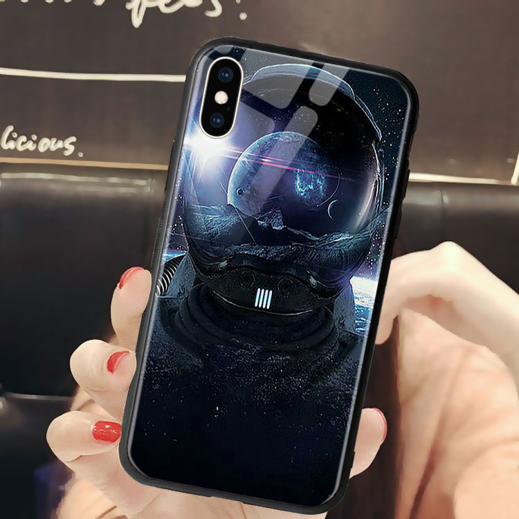 Ốp Chống Bẩn Ip Hình Phi Hành Gia BRUH CASE 6/6S/6Plus/6Splus/7Plus/8Plus/X/Xs/Xs/Max/11/11/Promax