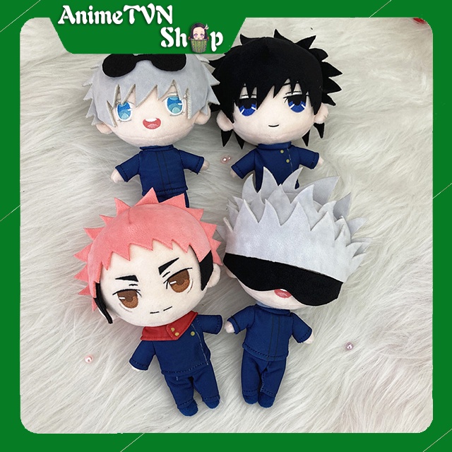 Búp bê nhồi bông hình nhân vật Anime Manga Jujutsu Kaisen 20cm