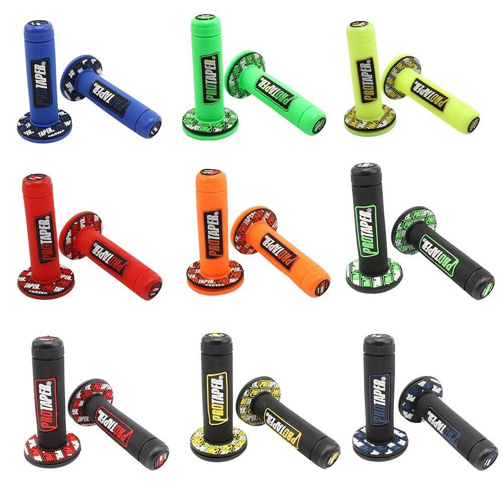 Vỏ Bọc Tay Lái Xe Máy Bằng Cao Su Gel Nhiều Màu 22mm 24mm 7 / 8 &quot;