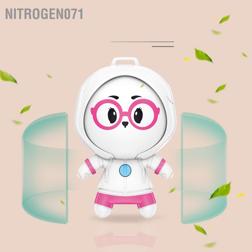 Nitrogen071 Nitrogen071 Máy làm sạch không khí đeo được PC 200mah Loại vòng cổ Gia dụng lọc ion âm di động có thể sạc lại