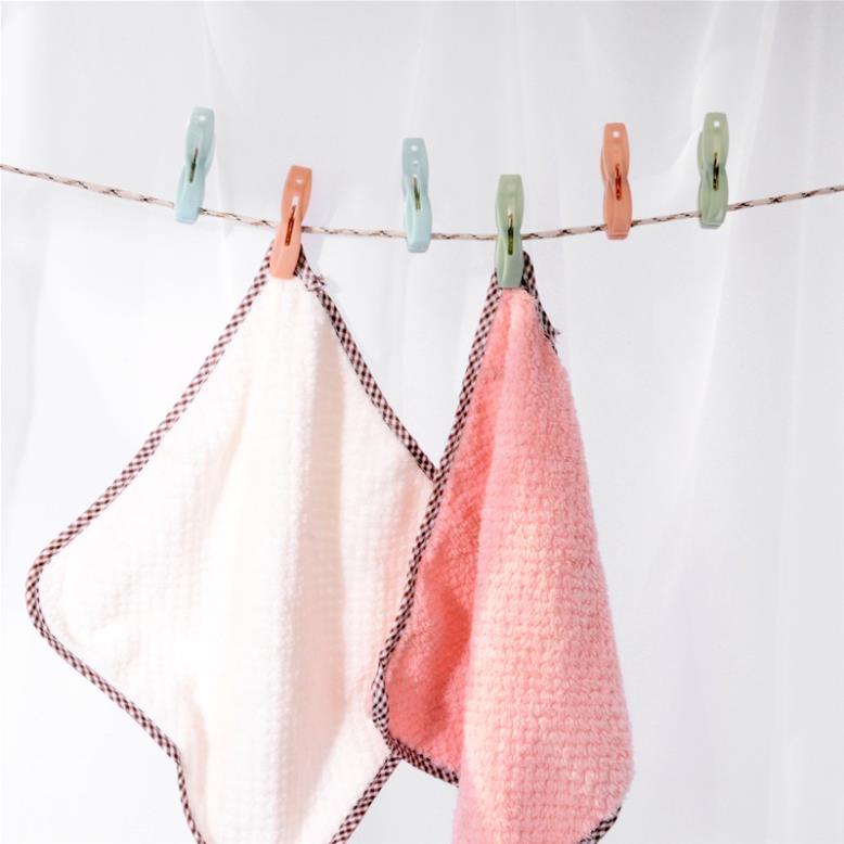 Set 28-30 Kẹp Nhựa Chữ A Phơi Đồ Nhiều Màu Sắc Kèm Rổ Đựng Tiện Lợi - GDNC0247