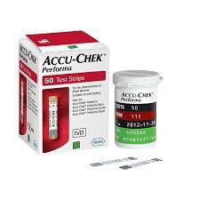 [GIẢM GIÁ] Que Thử Đường Huyết Accu-Chek Performa (50 Que)