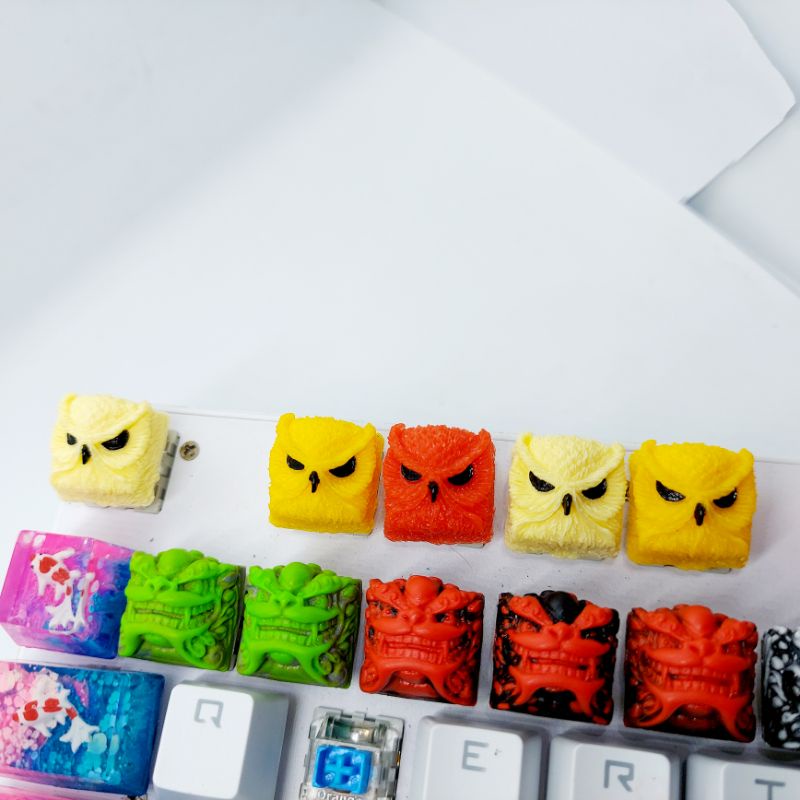 Keycap keypora clone sắc màu trang trí bàn phím cơ gaming