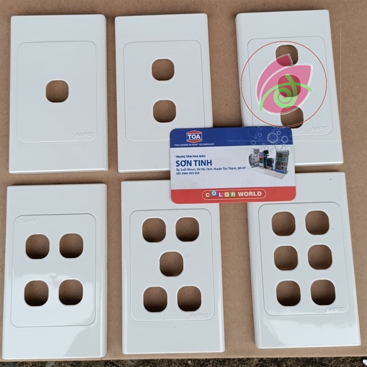 MẶT CHO CÔNG TẮC A201N A202N A203N A204 A205 A206 MPE