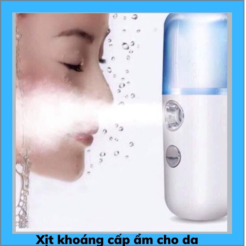 máy xông mặt xịt khoáng mini kèm dây sạc