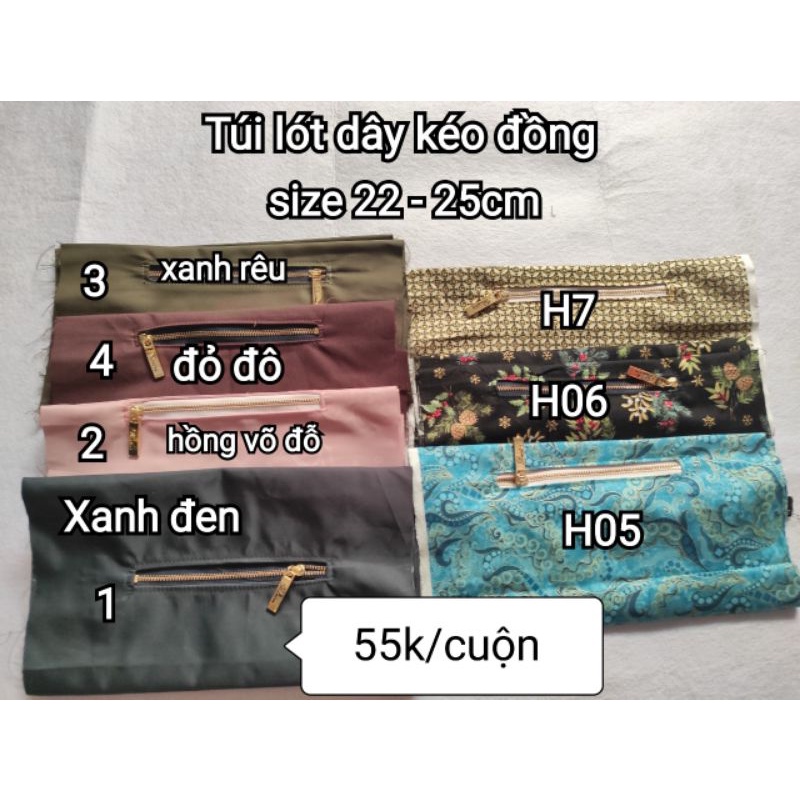 Túi lót may sẵn handmade