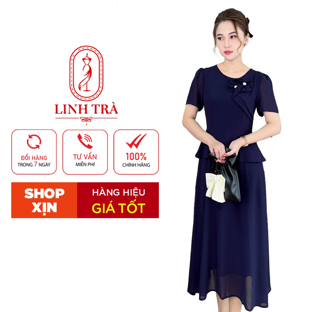(TM 532) Bigsize Màu Sắc Trẻ Trung Tươi Sáng Họa Tiết Sang Trọng Đi Làm Đi Tiệc Cho Mẹ