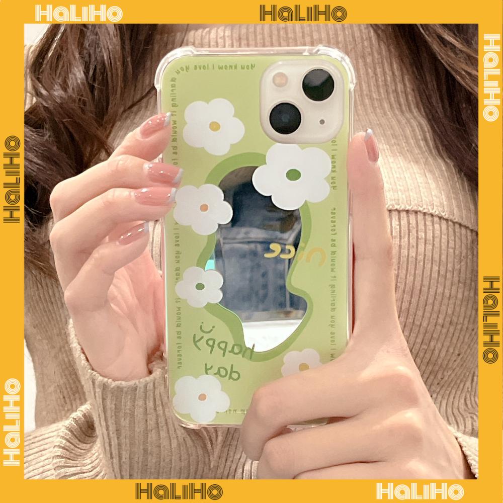 Ốp điện thoại Acrylic tráng gương chống sốc bảo vệ camera thích hợp cho iPhone 11 13 Pro Max 12 Pro Max 7 Plus xr