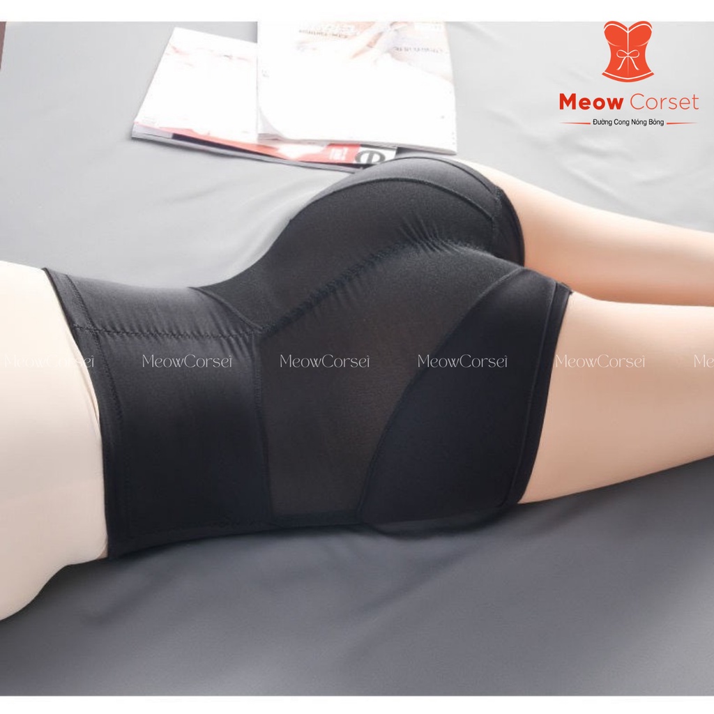 Quần gen nịt bụng siết eo nâng mông kéo khóa mặc váy