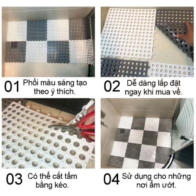 [FREESHIP] Thảm nhựa chống trơn trượt