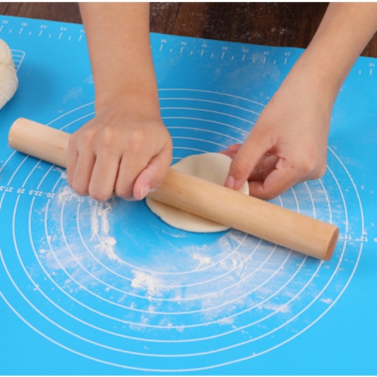 Tấm lót nhào bột bằng silicon kích thước 80x60cm tiện dụng cho làm bánh