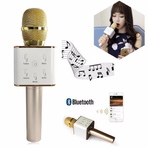  ( FreeShip 99k ) Micro karaoke Q7 tích hợp loa Bluetooth tặng kèm 1 Giá đỡ điện thoại Anker Siêu rẻ  LBB