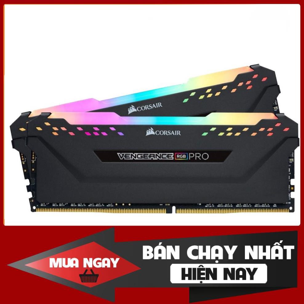 RAM CORSAIR VENGEANCE PRO RGB 16GB (2X8GB) BUS 3200 C16