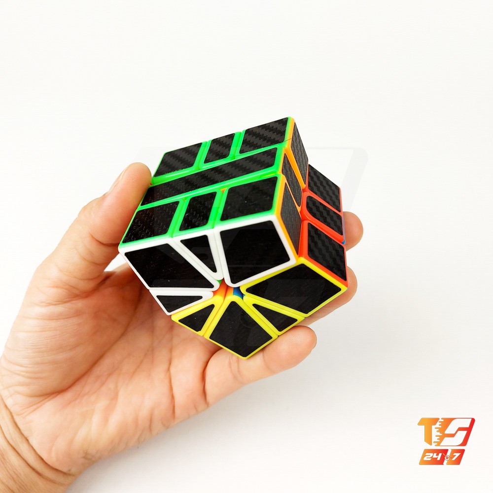 Khối Rubik Biến Thể Square 1 Carbon MoYu MeiLong - Đồ Chơi Rubic Cacbon Biến Dạng SQ1, Cube 21