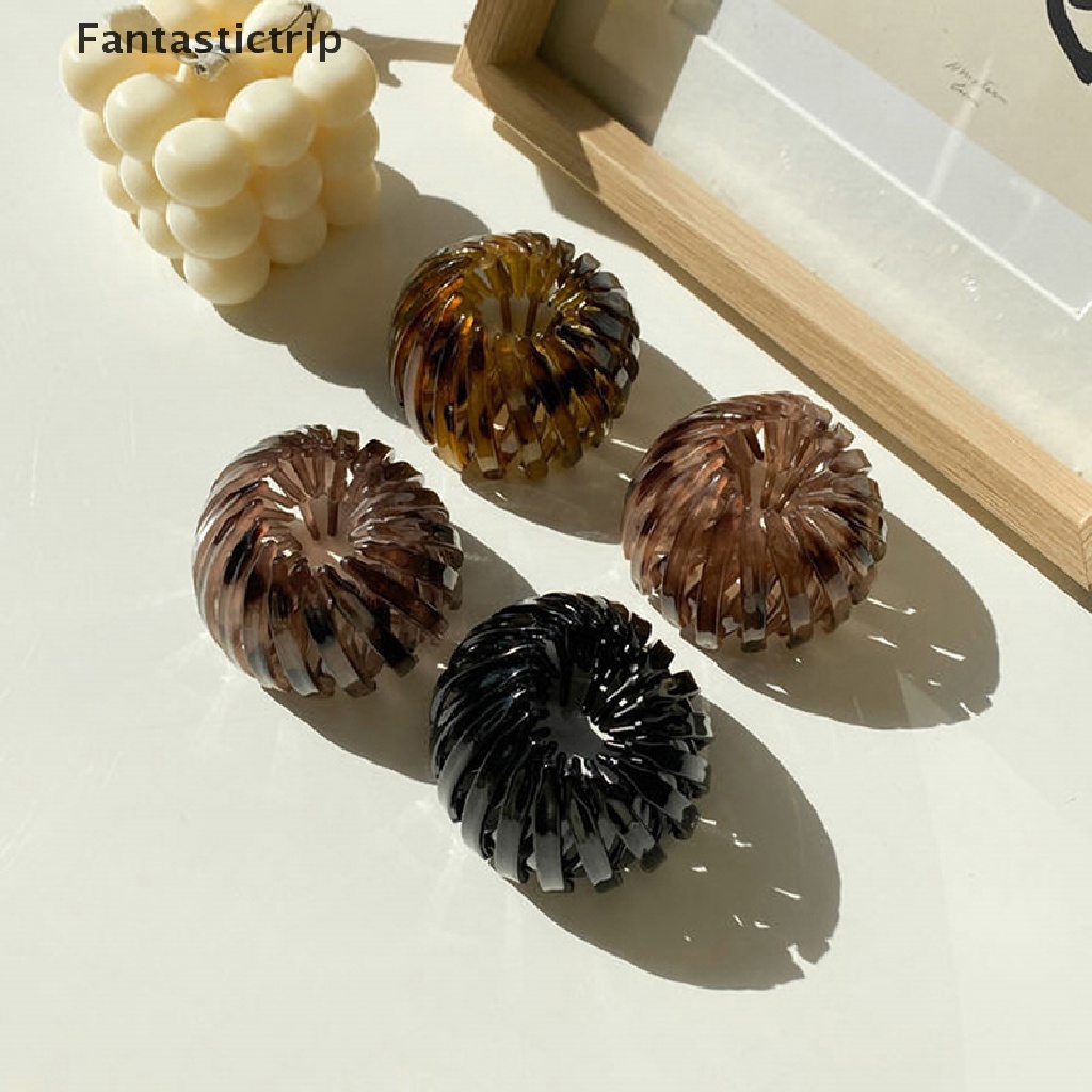 [Fantastictrip] Kẹp Tóc Đuôi Ngựa Hình Tổ Chim / Tổ Chim Cá Tính Khí Chất