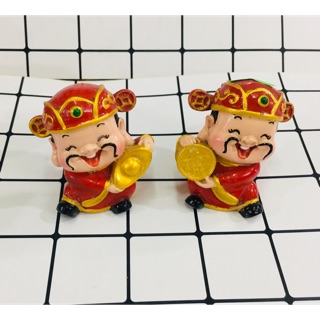 Tượng sứ thần tài cao 7cm mẫu ngẫu nhiên