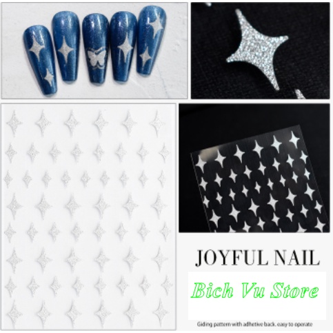 Sticker dán móng 3D