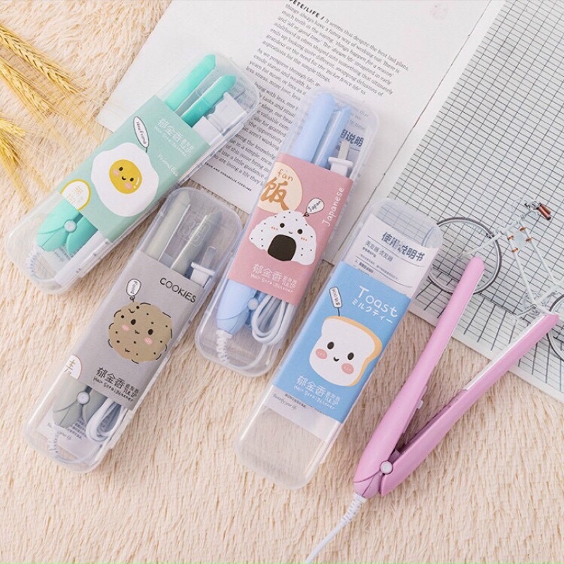 💖Máy Kéo Tóc [FREESHIP] Mini Gọn Nhẹ Tặng Kèm Hộp Nana MK081