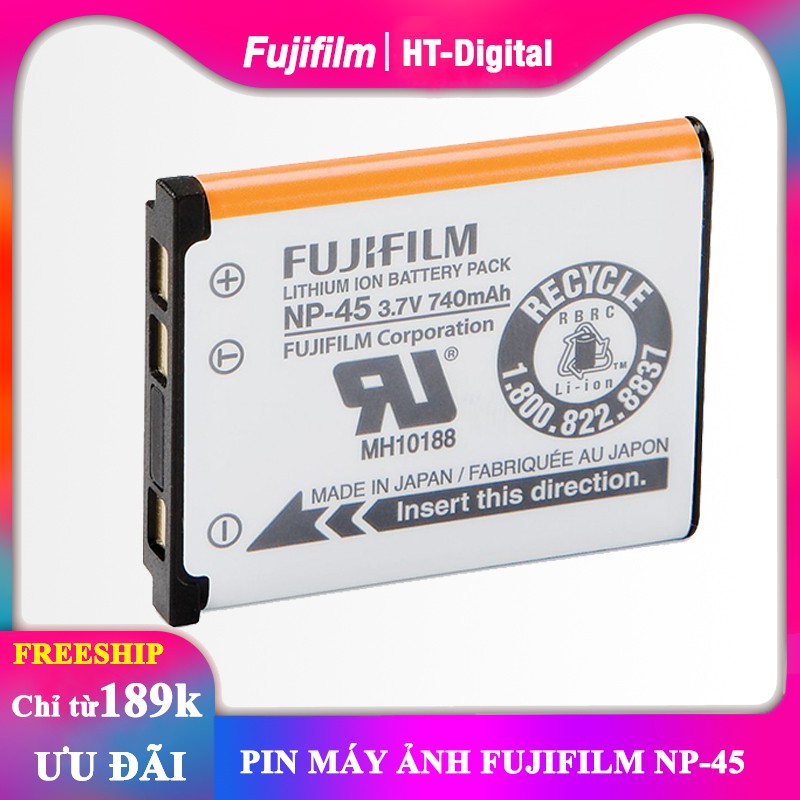 Pin máy ảnh Fujifilm NP-45 (Bảo hành 6 tháng)